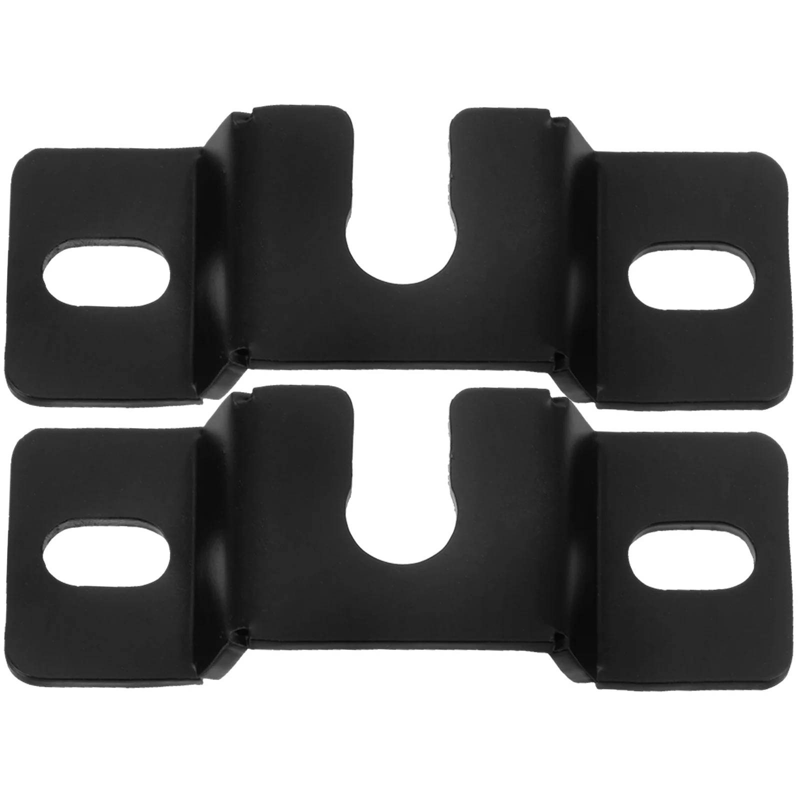 

Speaker Wall Mount Bracket for Sound Bar under Black Pair Metal Sturdy Quick Installation Secure Stable Fits Home Decor Sound