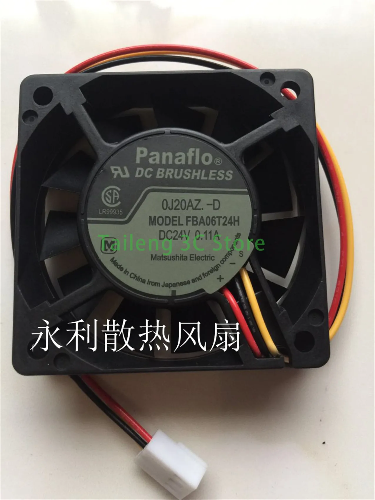 

New original FBA06T24H 24V 0.11A 6cm 6015 6L27CD-SA inverter printer cooling fan