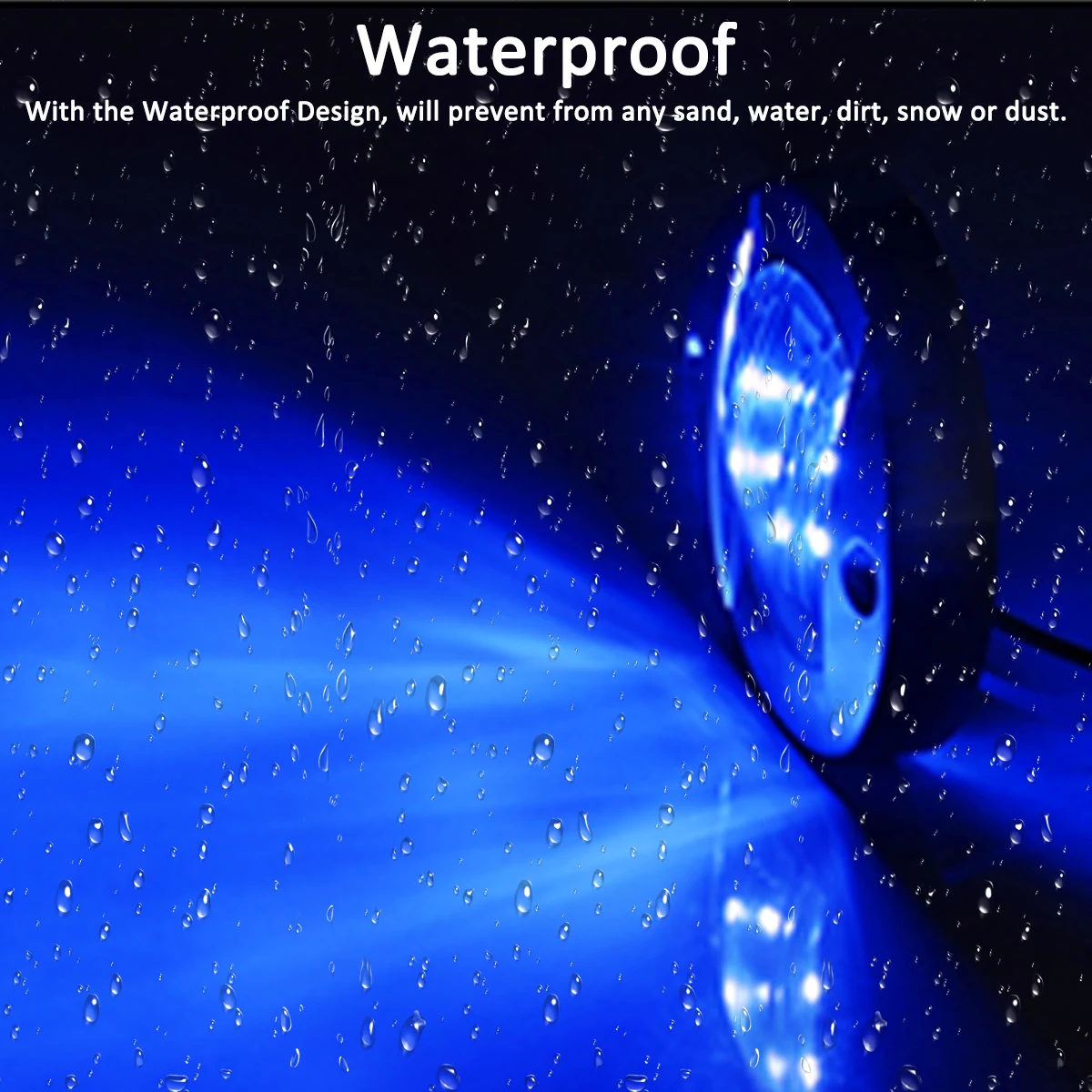 3 pollici 6 LED rotondi cromati LED marino montaggio su poppa ancoraggio luce di navigazione luci marine per barche impermeabili 6-2835-SMD 12V