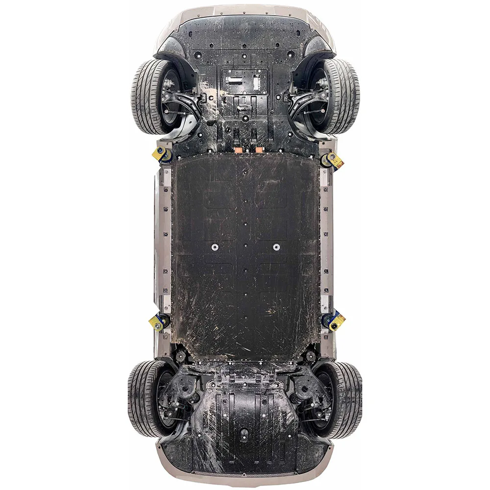 ل GAC AION V 2024 650 كجم هيكل المحرك لوحة حماية البطارية لوحة واقية خزان الوقود لوحة واقية الهيكل الحرس #2