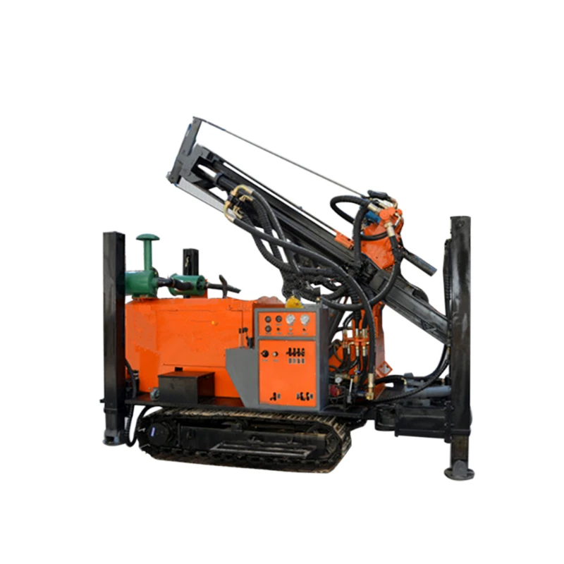 100m 180m 200m 300m 400m 500m 600m Diesel Portable Water Well Drill Rig for Well Pneumatic Water Well Drill Rig Air Compressor