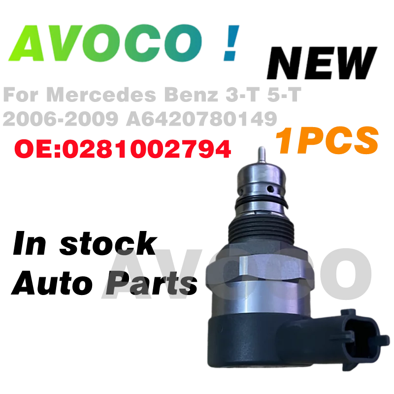 

0281002794 A6420780149 Регулятор клапана регулирования давления топлива для M-ercedes B-enz S-PRINTER Регулятор давления топлива