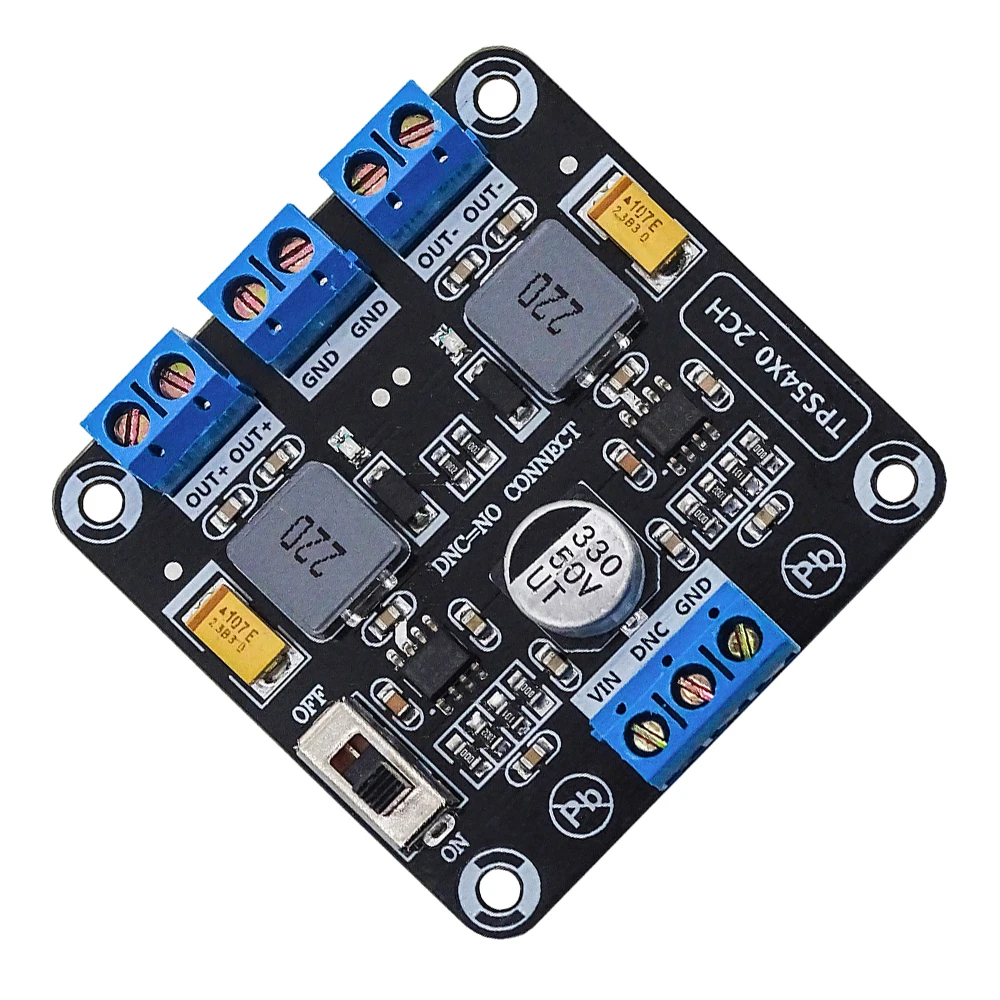 Módulo de fuente de alimentación Dual TPS5430, positivo, negativo, con salida de conmutación de 12V