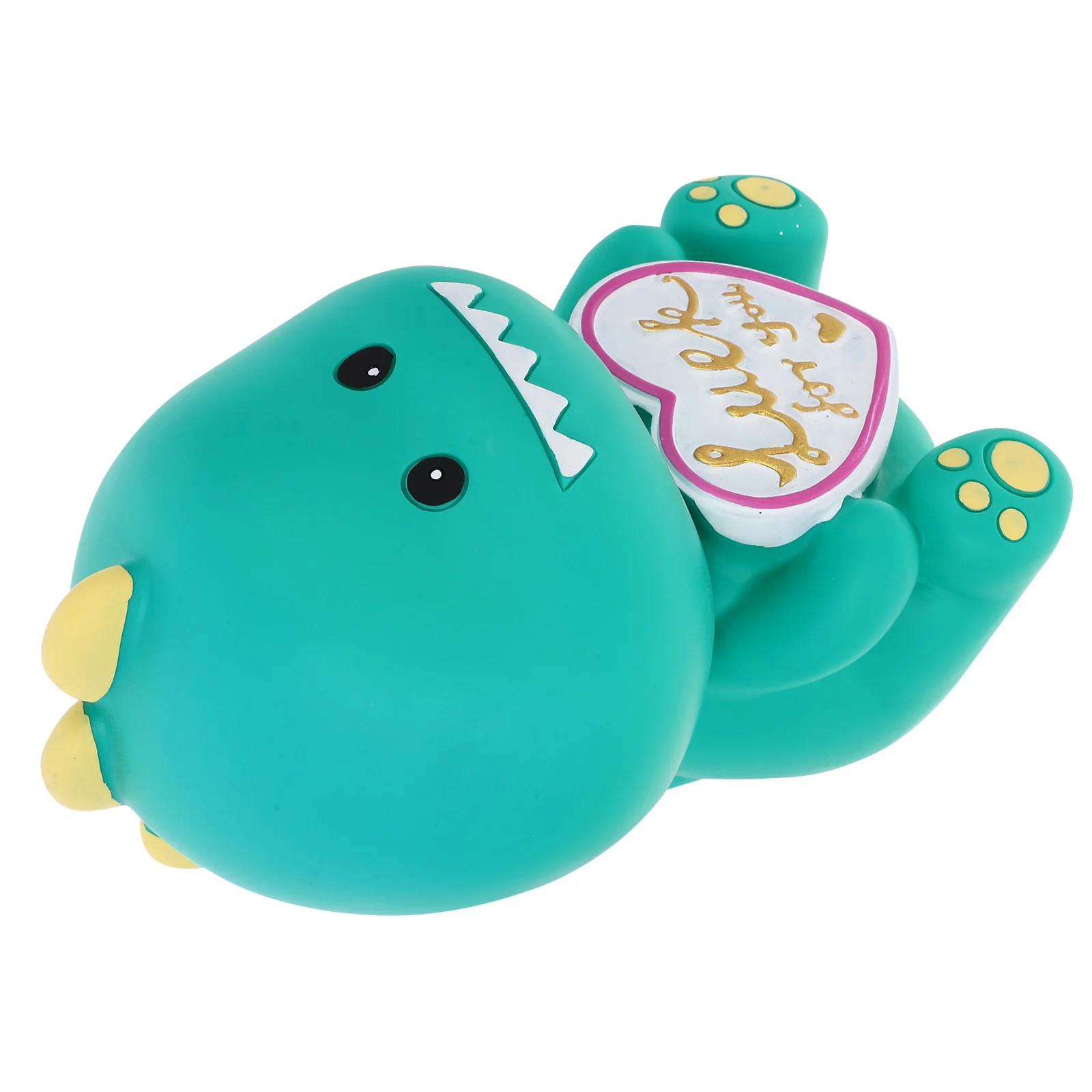 Hucha con forma de dinosaurio, bote de dinero de vinilo para niños y adultos, regalo de cumpleaños y Navidad, tarro de ahorro de monedas, decoración del hogar, cerdito decorativo
