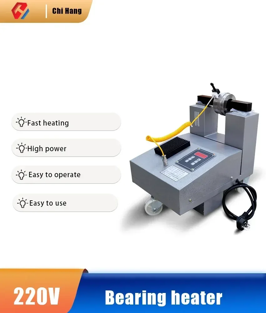 calefator controlado computador do rolamento engrenagem eletromagnetica da inducao desmontagem rapida e instalacao do calefator do rolamento 200v 01