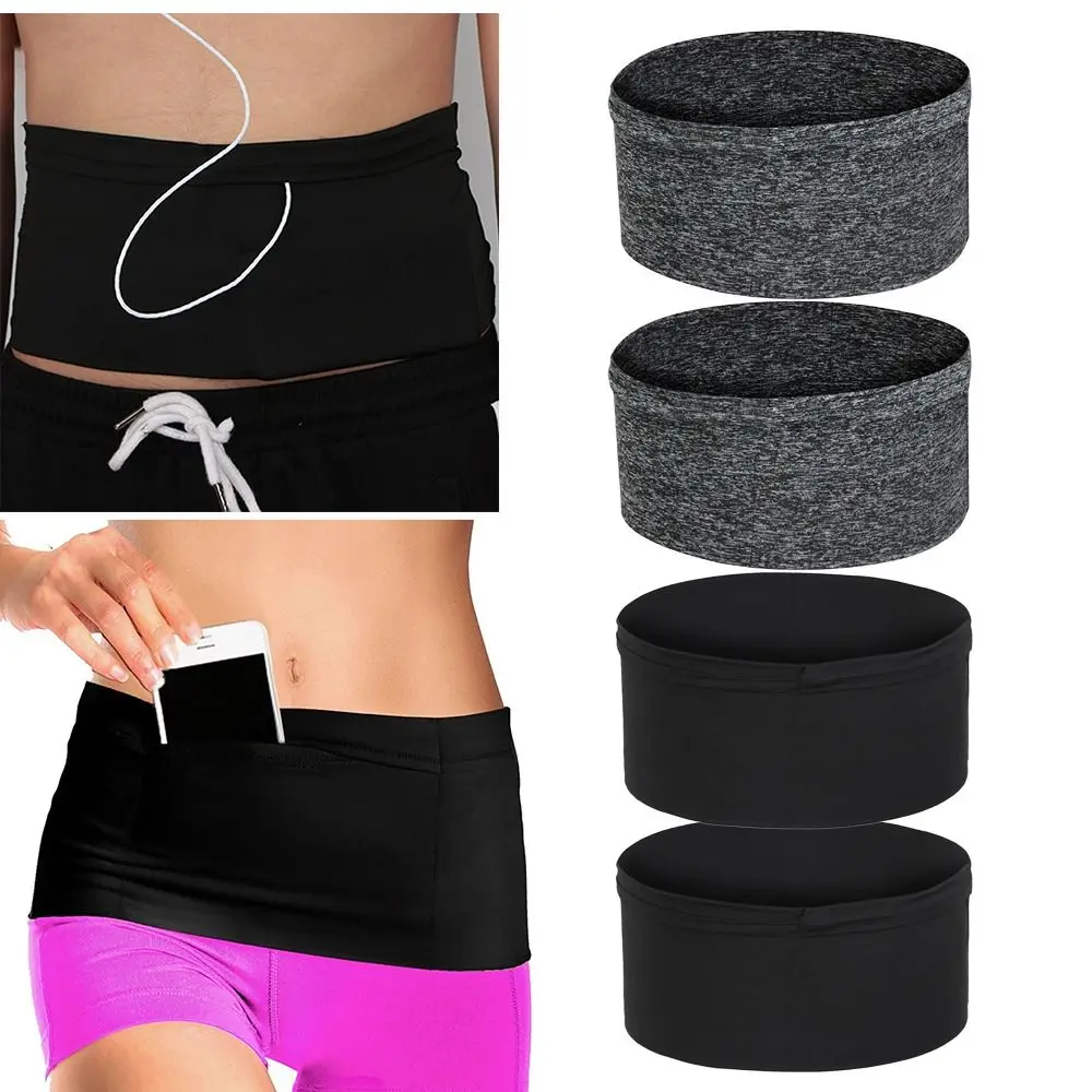 

New Invisible Running Belt Bag Slim Thin Large Capacity Running Waist Bag Running Phone Case Outdoor