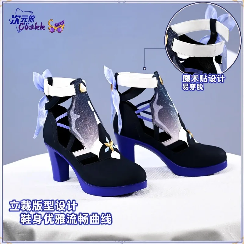 Seele Vollerei Cosplay Shoes Honkai Impact 3rd Seele Vollerei shoe PU leather High Heels Props and accessories view 2