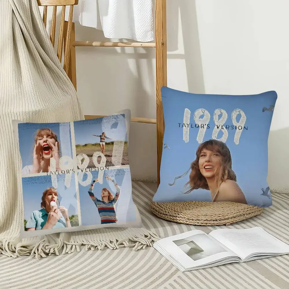 Music Tortured-S-Swift-Poets-T-Taylor Pillow Case Fashion Square Pillowcase Bedroom Sofa Room Ins Decoration Leisure - view 6
