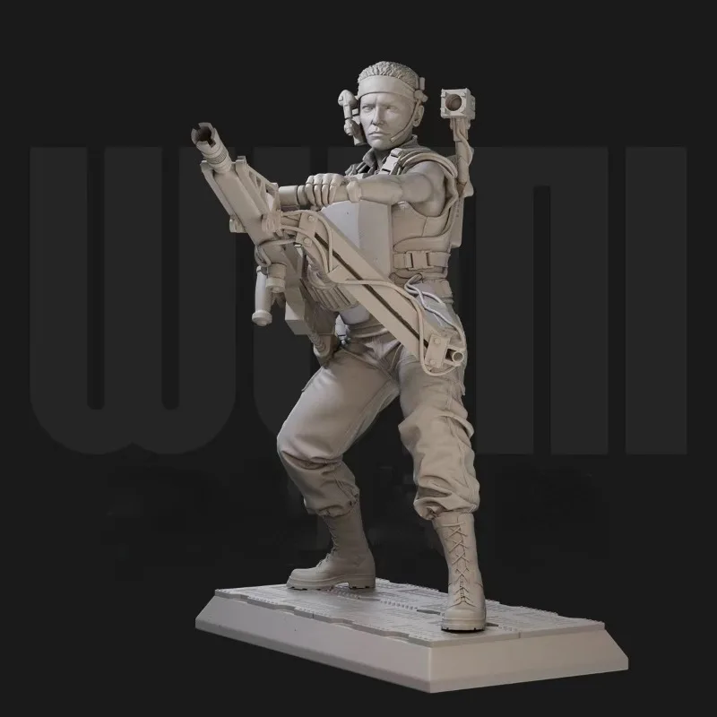 1/24 Scale Resin Figure Assembly Model Kit Female Special Forces Fantasy Hobby Diorama Toy Unassembled Unpainted Free Shipping