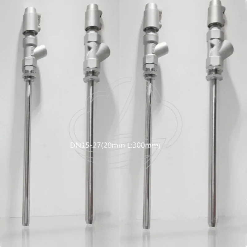 Pneumatic Anti-Drip Filling Head Discharge Valve Stainless Steel 4-Point Nozzle for Filling Machine