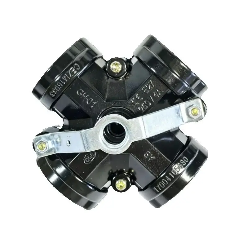 1PC 4way Bakelite E27 Self-Locking Lamp Holder Full Tooth Half Tooth LED Black Screw Base Lighting Accessories
