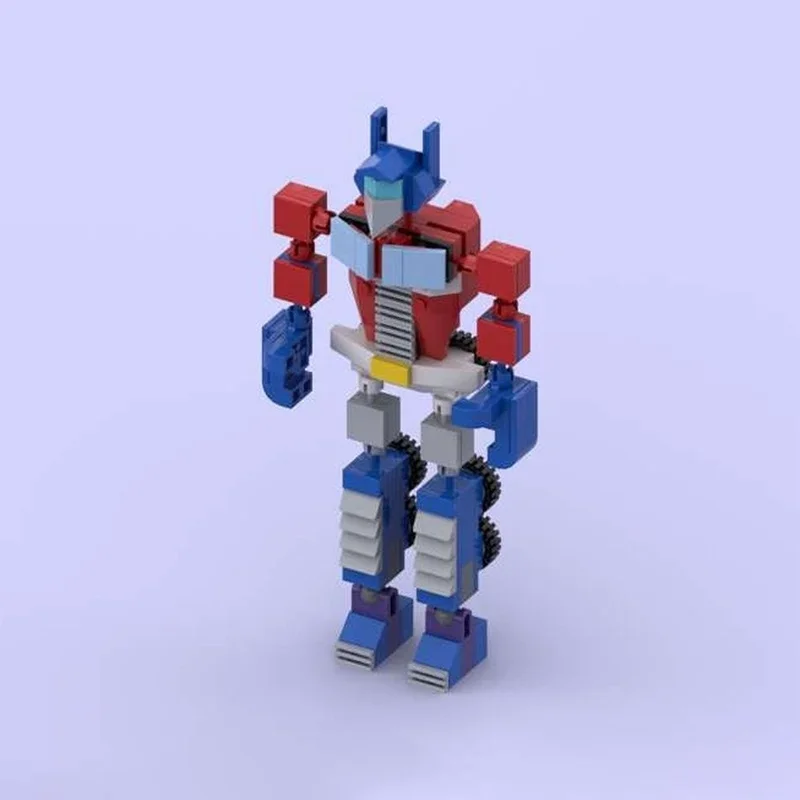 161pcs MOC Make Create Optimus Prime Model Building Blocks Toy Festival Gifts Construction Assemble DIY Education Creative Idea