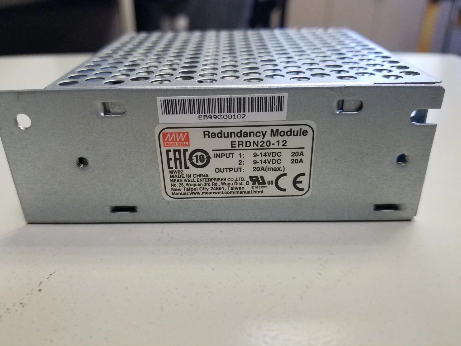 

ERDN20-12 Redundancy Modules 20A 12Vdc