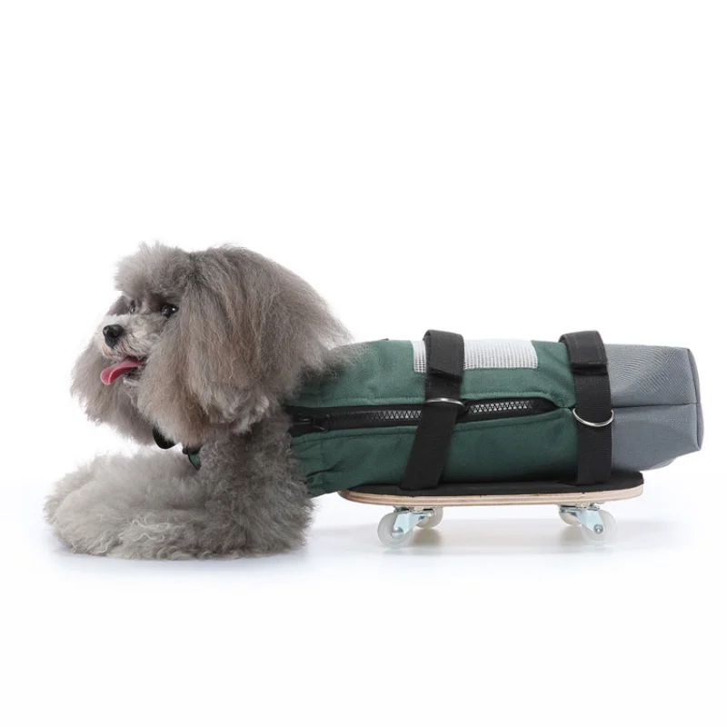 

Disabled Dog Wheelchair - Lower Body Support Harness with Scooter Assist - Pet Mobility Aid for Hind Leg Rehabilitation