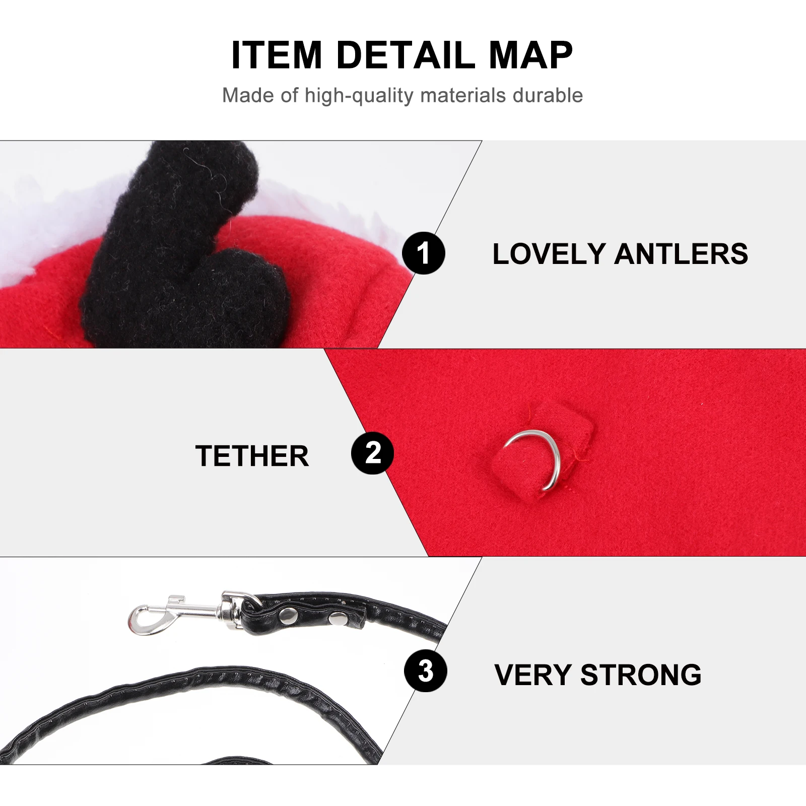 

Pet Rabbit Clothes Bunny Strap Outfit Accessories Christmas Clothing Vest Decoration Garment with Leash Pulling Hamster