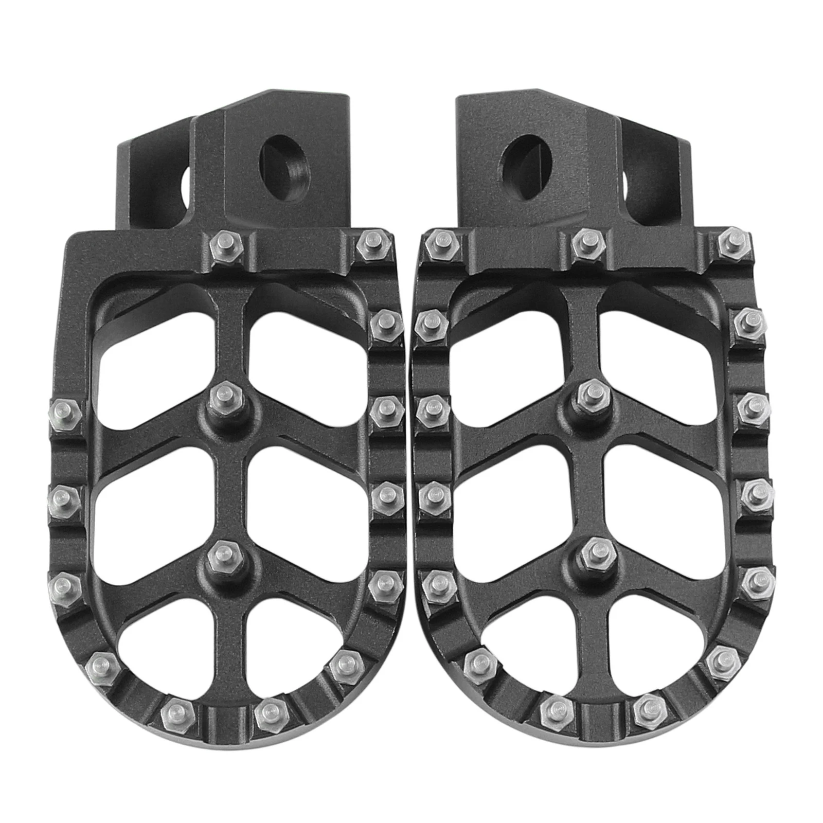 Motorcycle CNC FootRest Footpegs Foot Pegs Pedals For Yamaha XT250 YZ125 YZ80 WR250 TTR90 TTR125