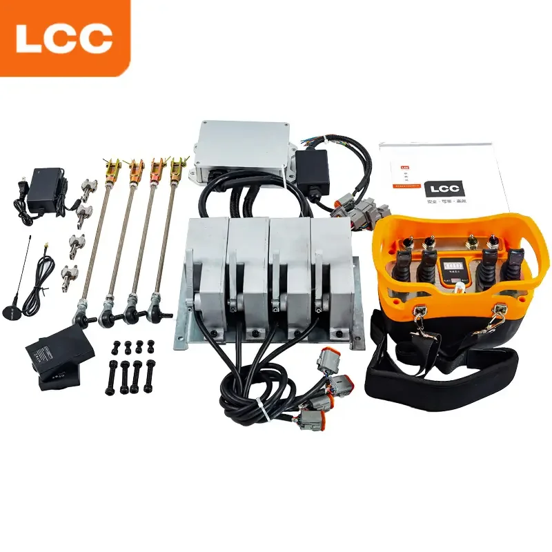 2025 Hot Selling Wireless Mounted 4 Joystick Radio Industrial Remote Control for Crane