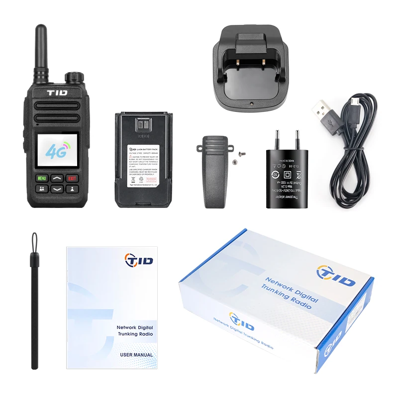 TD-G5 Wireless Walkie-Talkie 4G/3G/2G network linux handheld  long range two-way POC radio ptt