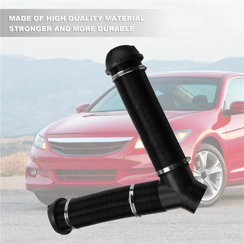 75Mm Car Auto Heater Pipe Duct Y Piece Warm Air Outlet Vent Hose Clips Set For Parking Heater Webasto Eberspacher