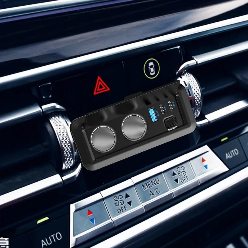 Многопортовый зарядный концентратор для автофургона, изготовленная на заказ USB и розетка для дома на колесах/прицепа, водонепроницаемая зарядная станция 12 В/24 В