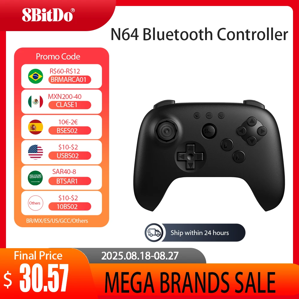 N64 Bluetooth Controller Review: The Ultimate Retro Grip for Modern Gaming