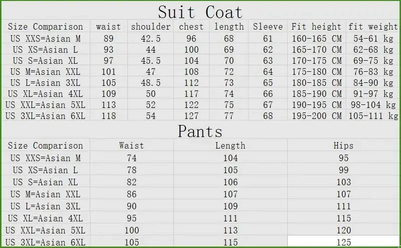 2 Pcs Suits Set Blazers Jacket Pants / 2023 Fashion New Men Casual Boutique Business Plaid Slim Dress Formal Coat Trousers