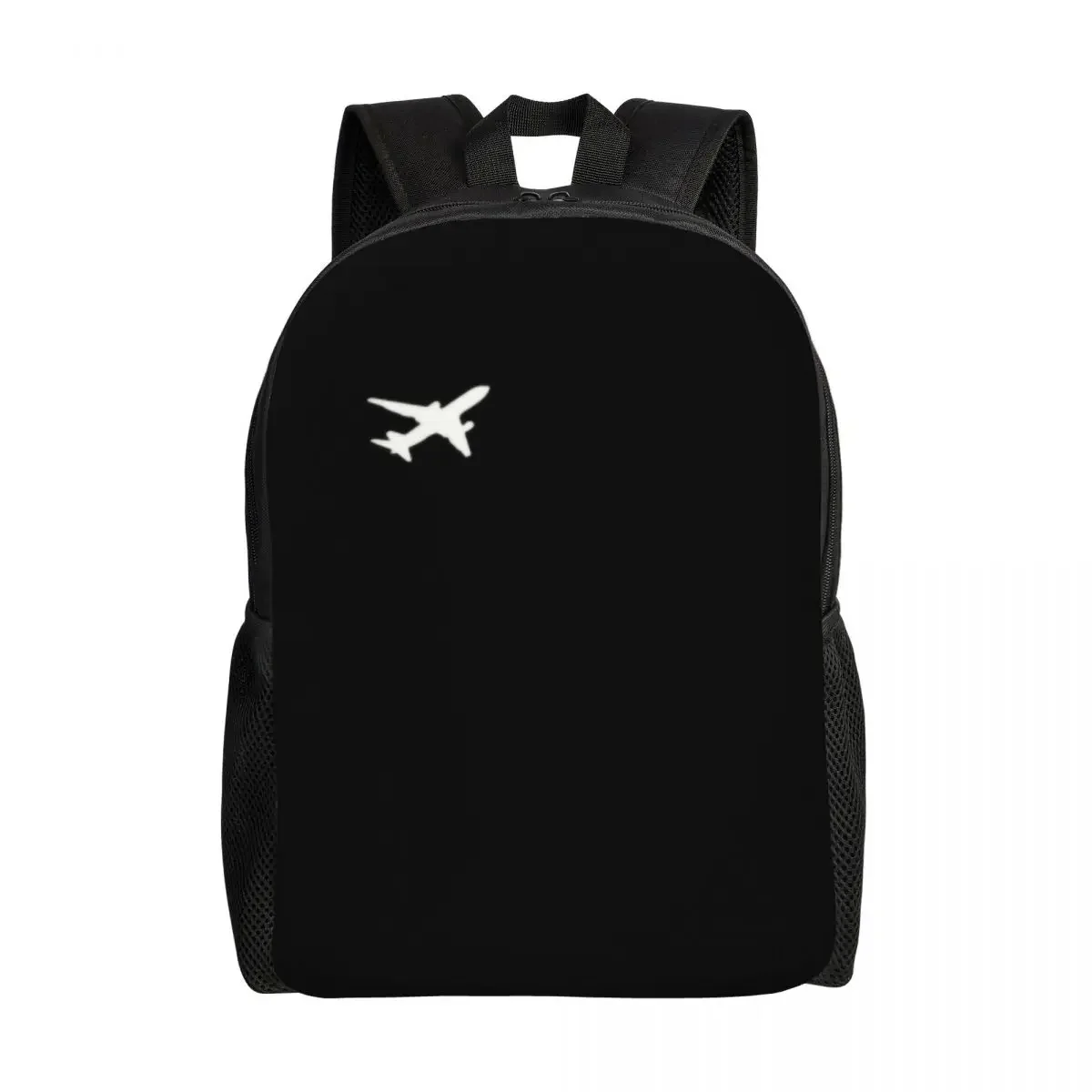 Awesome Little Airplane Backpacks College School Student Bookbag Fits 15 Inch Laptop Flight Pilot Aviation Aviator Bags