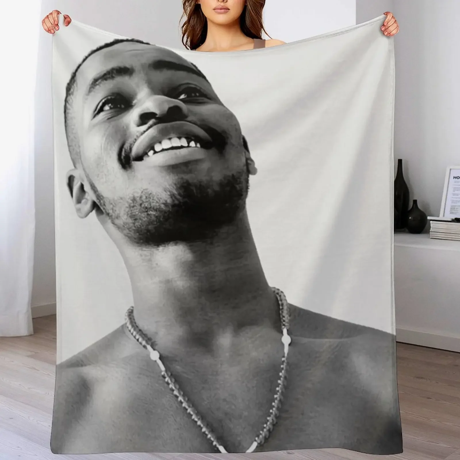 The rapper lyrics Throw Blanket Fuzzy Plush Throw Blanket for Sofa Chair