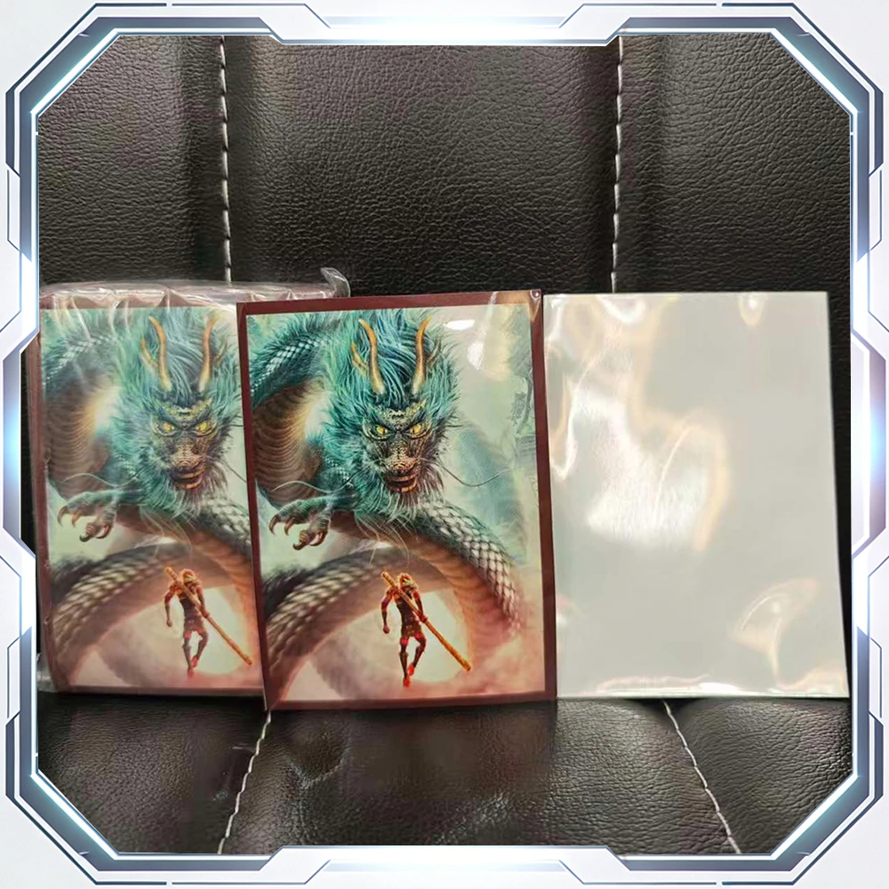60PCS The Monkey King Returns Card Sleeves TCG Standard Size Card Protectors Table Game Protective Cover 66x91mm For the fans