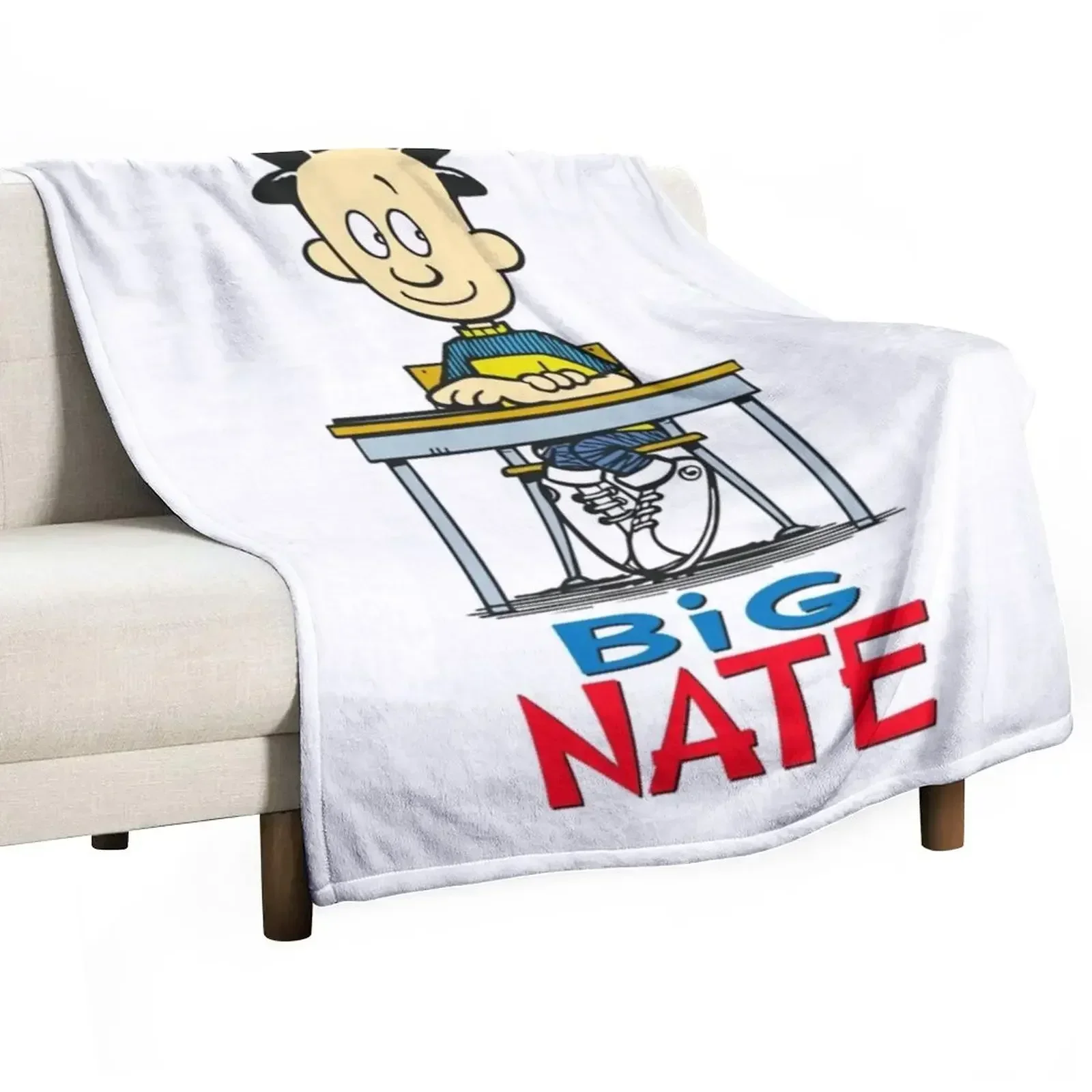 Big nate class Throw Blanket bed plaid Travel Tourist Sofa Hairys Decorative Sofa Blankets