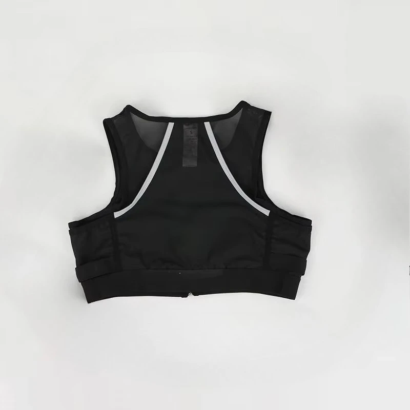 Men Women Large Capacity Breathable Reflective Running Chest Pack Marathon Vest Bags Running Storage Bag Running Backpack