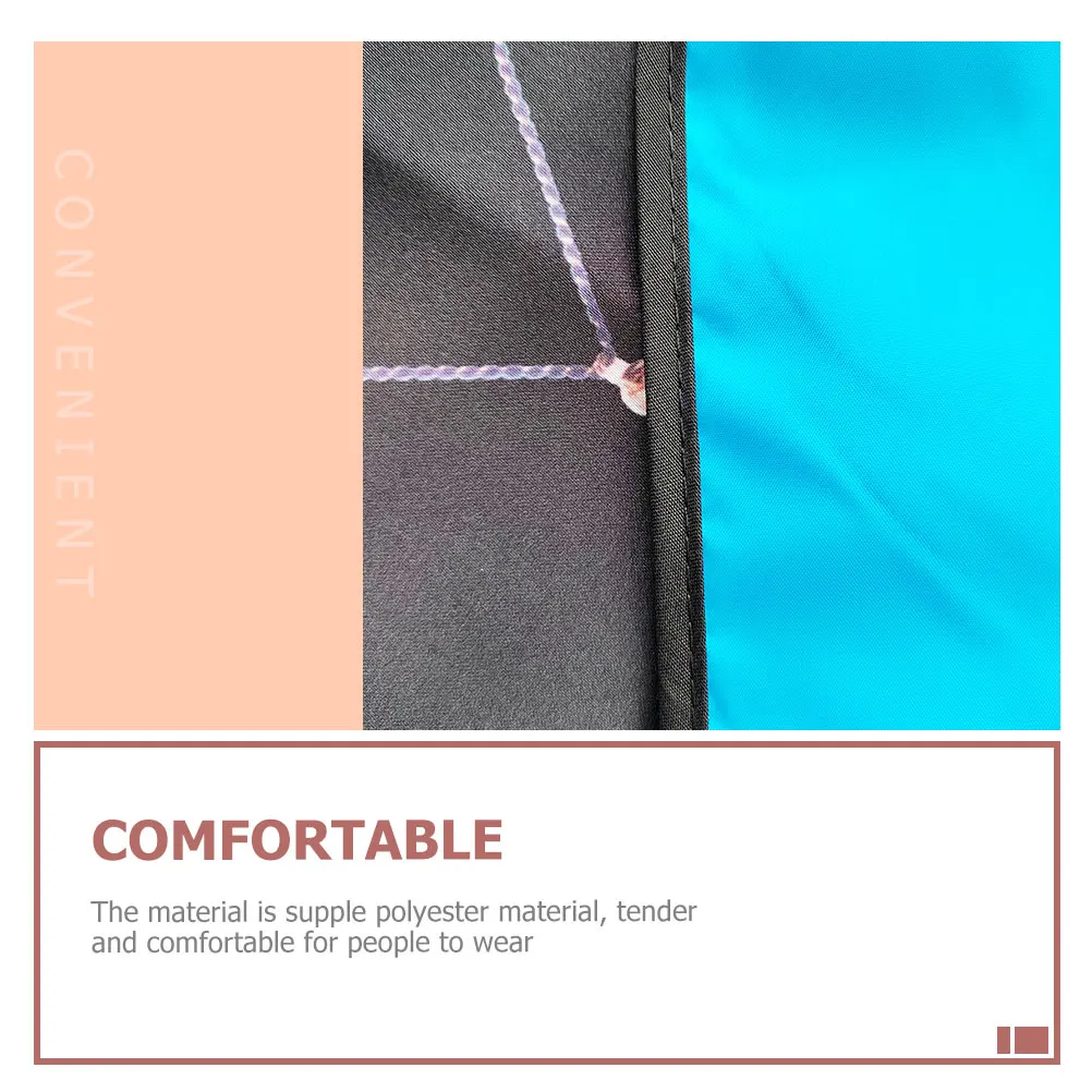 

Waterproof Adult Bib Tender Polyester Material Foldable Design Easy Off Stain Free Dinner Protector Reusable Elderly