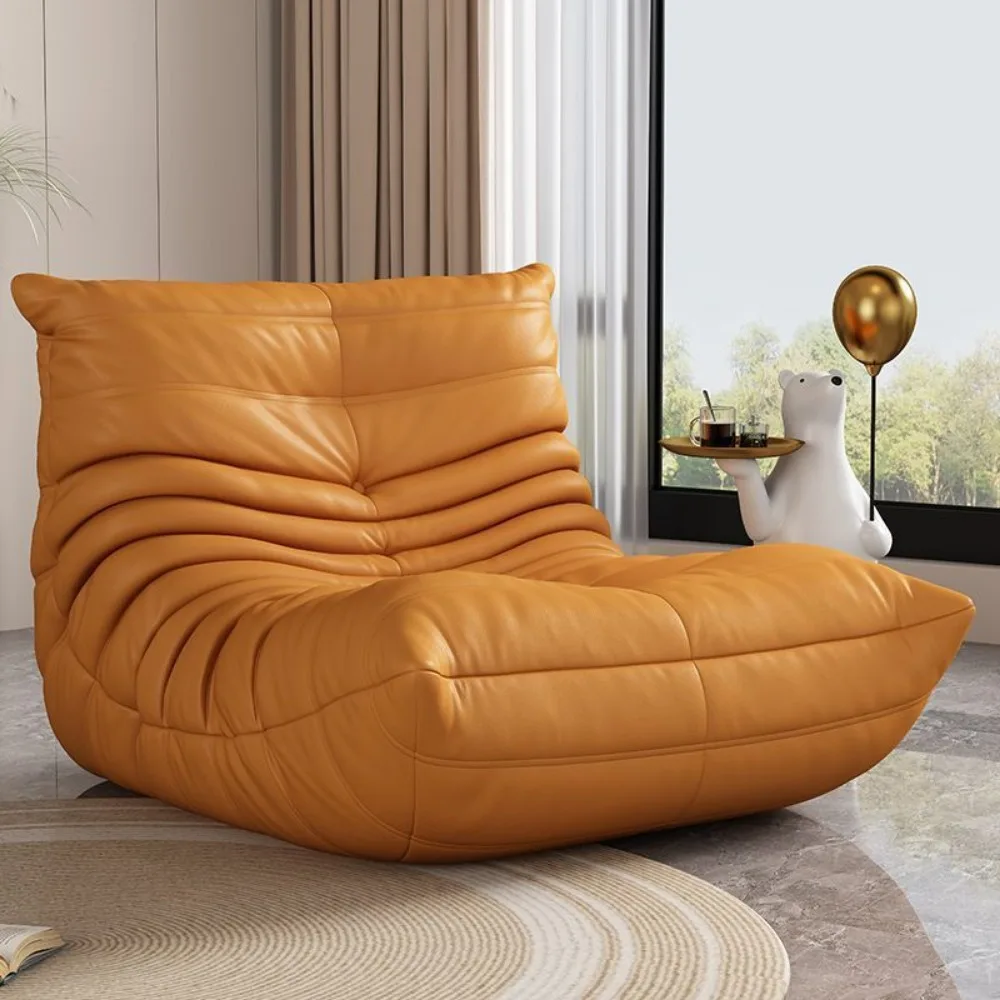 Lin Erbang caterpillar lazy sofa leisure lounge chair balcony tatami bedroom internet celebrity living room single sofa chair