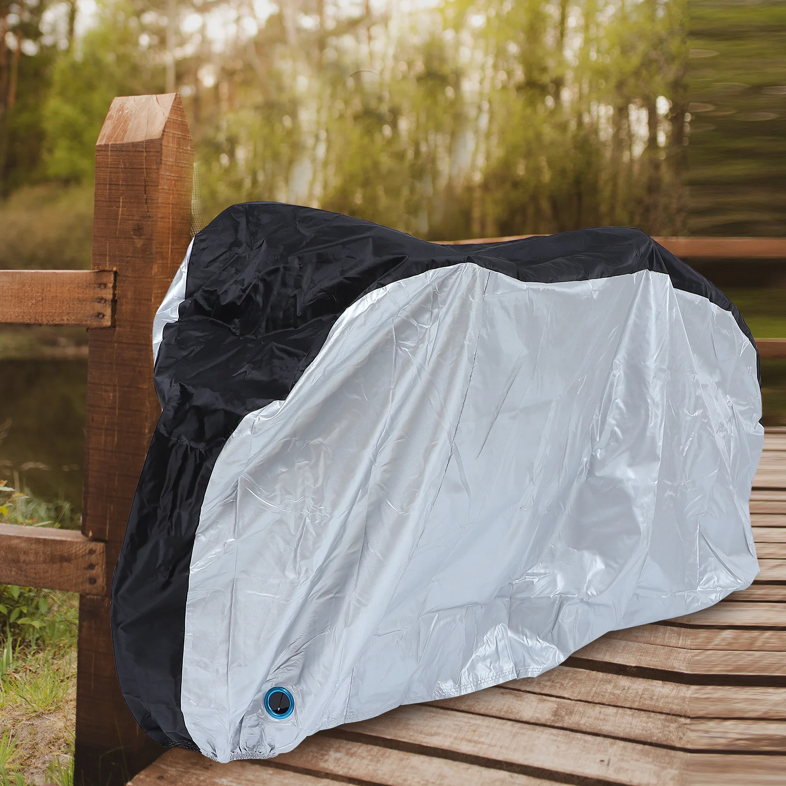 

Heavy Duty Waterproof Bike Cover Durable Protection For Mountain Folding Road Bikes Outdoor Indoor Use Polyeste