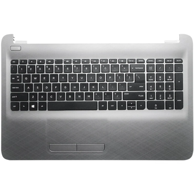 

New Laptop Case For HP 250 255 256 G4 G5 TPN-C125 TPN-C126 15-AC 15-AY 15-AF 15-BA Palmrest Upper Case C Cover With US Keyboard