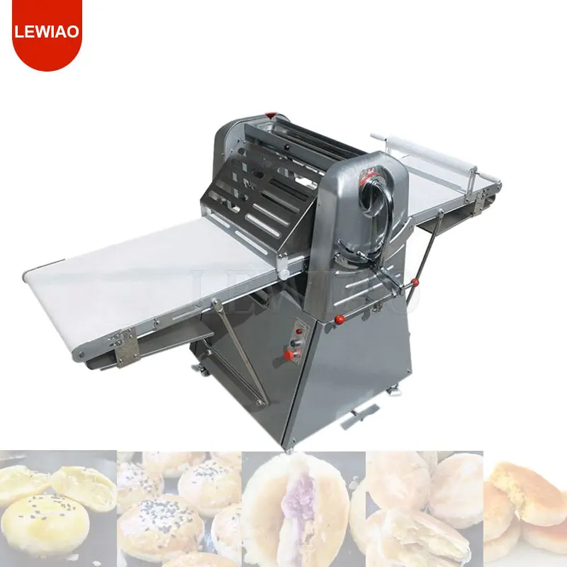 Pizza Dough Sheeter Vertical Puff Pastry Making Machine Bakery Stainless Steel Pie Bread Shortening Machine