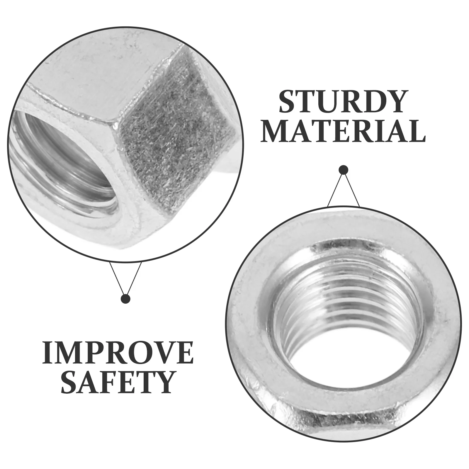 15 stücke Guide Bar Muttern Ersatz Set Heavy Duty Kettensäge Reparatur Teile Sichere Montage Für Präzision Fit Kettensäge Zubehör Kit