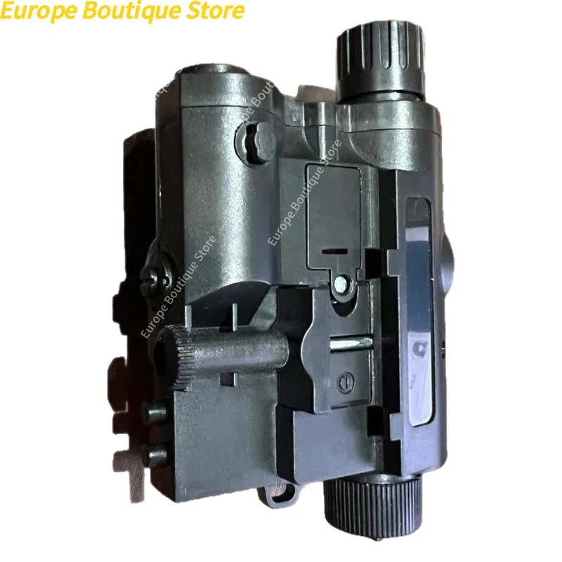 Linterna con caja láser multifuncional PEQ15: se adapta a riel de 20 mm, para pistolas de juguete Airsoft, caza, CS y juego, indicador