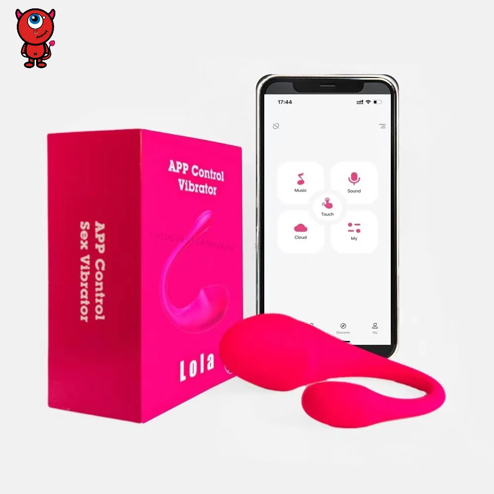 Lola APP Remote Control Vibrator Female Bluetooth Vibrator for Women Goods for Adults Juguetes Sexuales Wearable Dildo Sex Toy