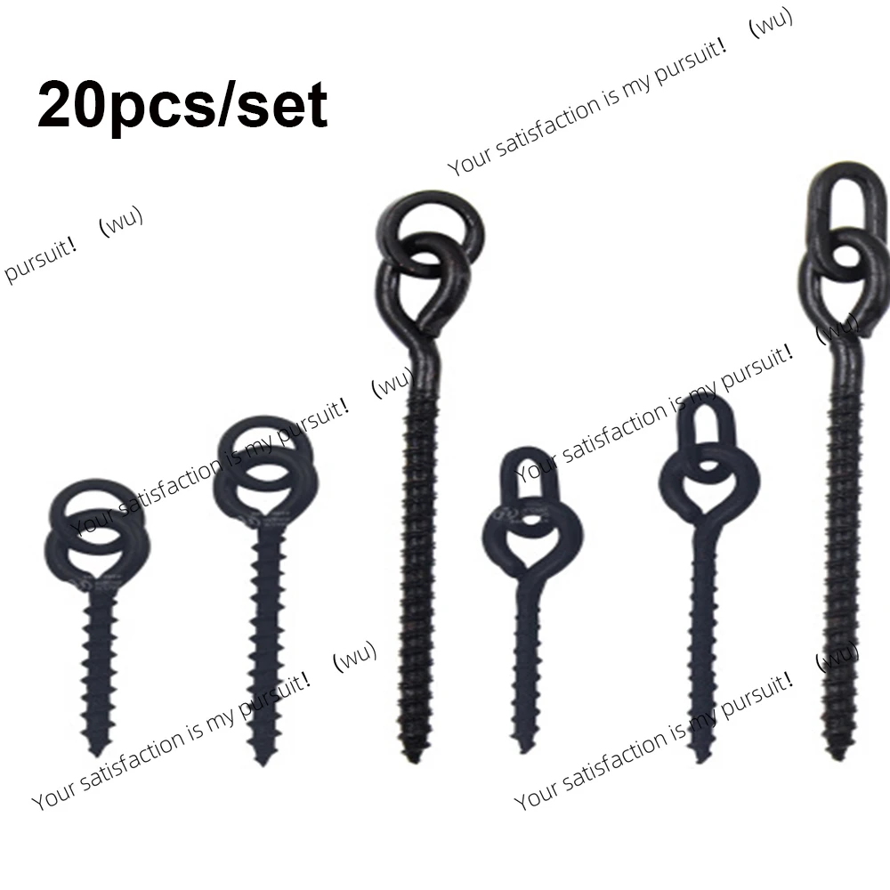 20 bait screws, zig chod ronnie fishing set, ring float gear