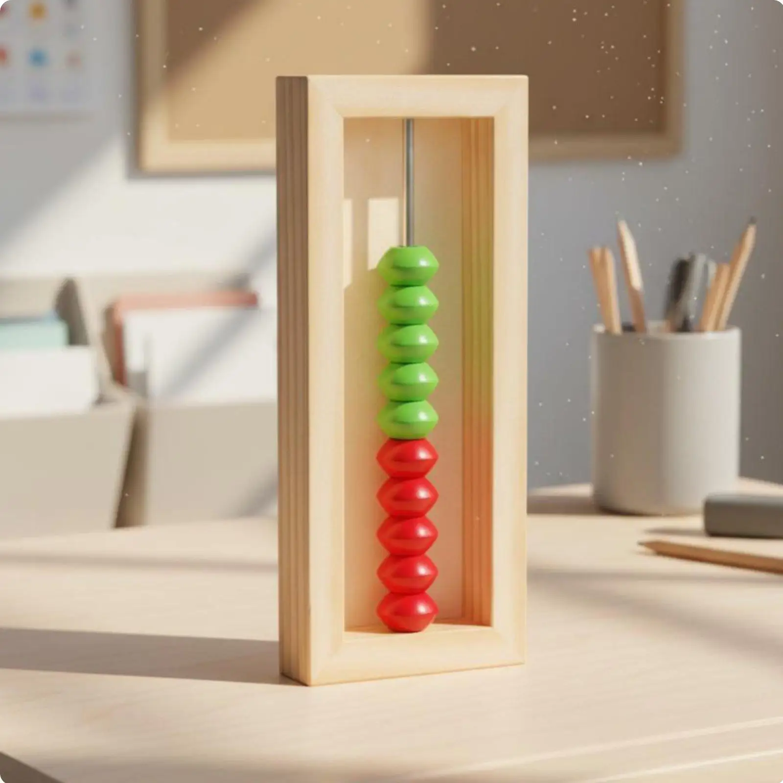 Abacus for Kids Learning Wooden Children Counting Frame Early Education Math Practice Tool