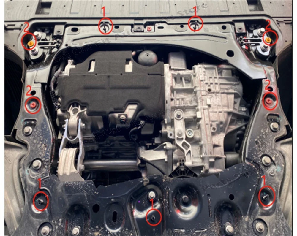 Custom Fit Underbody Protection For Volvo S90 2018-2022 2.0T Heavy Duty Anti Collision Design Secure Fitment Daily Driving