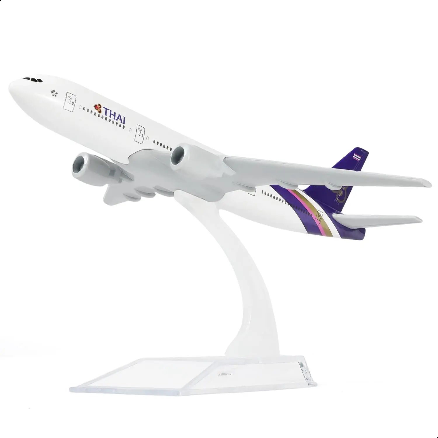 1/400 scale for Thai B777 Airways Metal diecast Airplane Model with Stand airplane wheel toy  for Child toy Gift