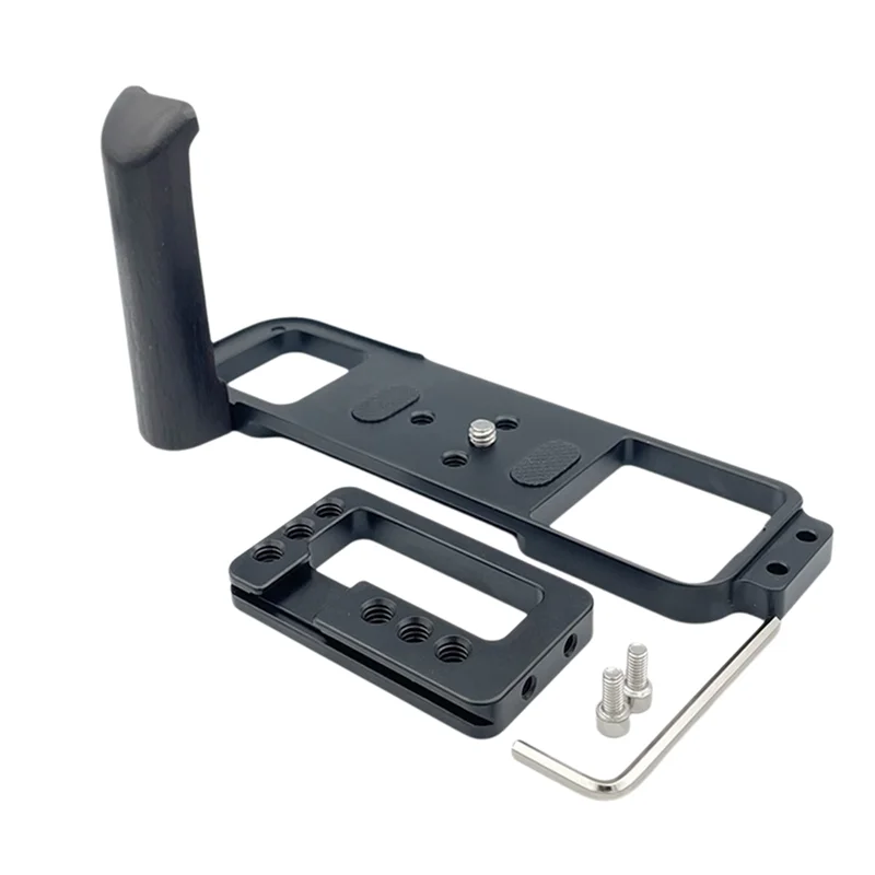 

【Top Picks】Wooden Quick Release L Plate Bracket For Fuji GFX50R Fujifilm Camera Hand Grip