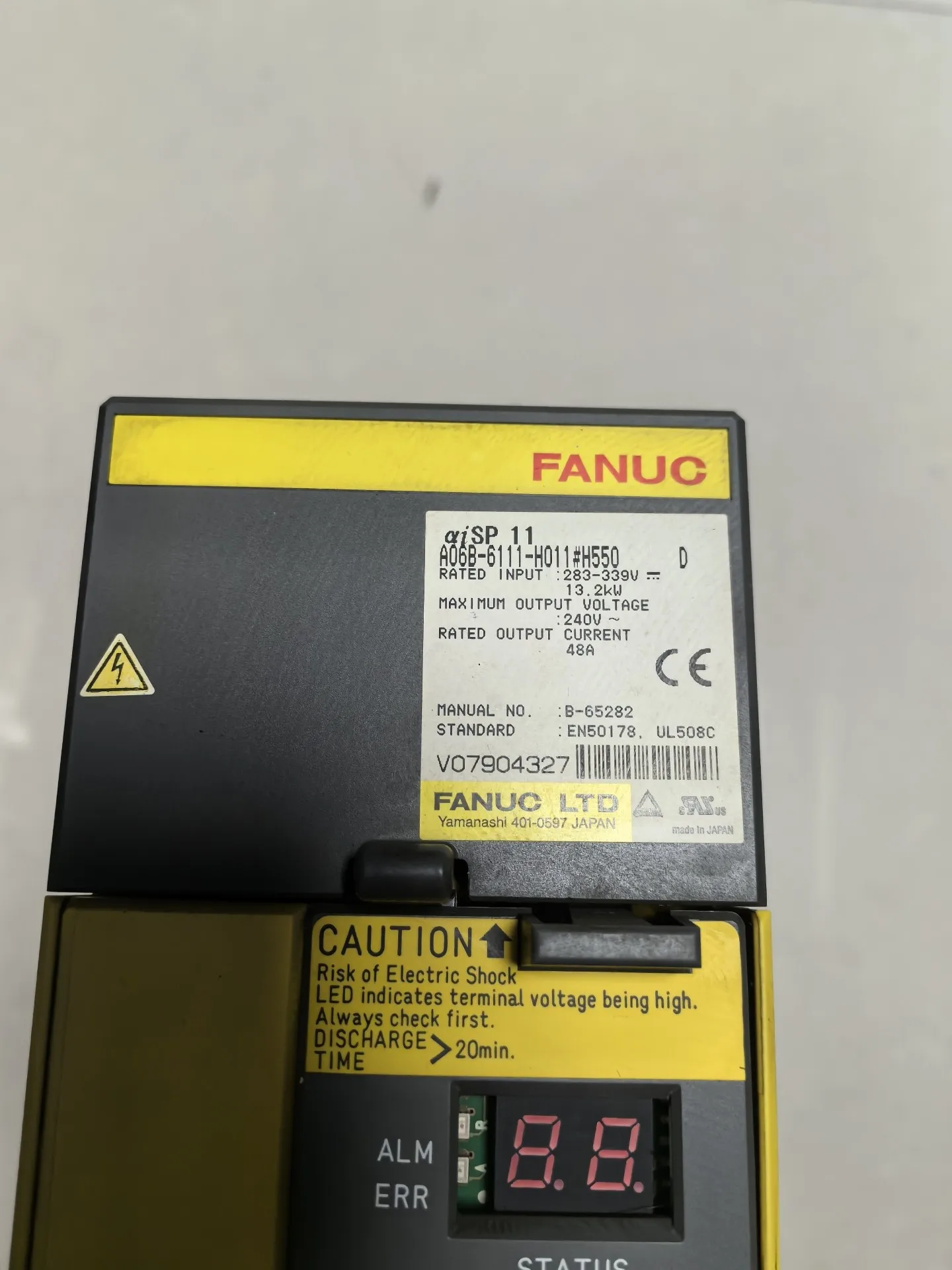 A06B-6111-H011, H015 Spindle Drive Sales, Testing Suite