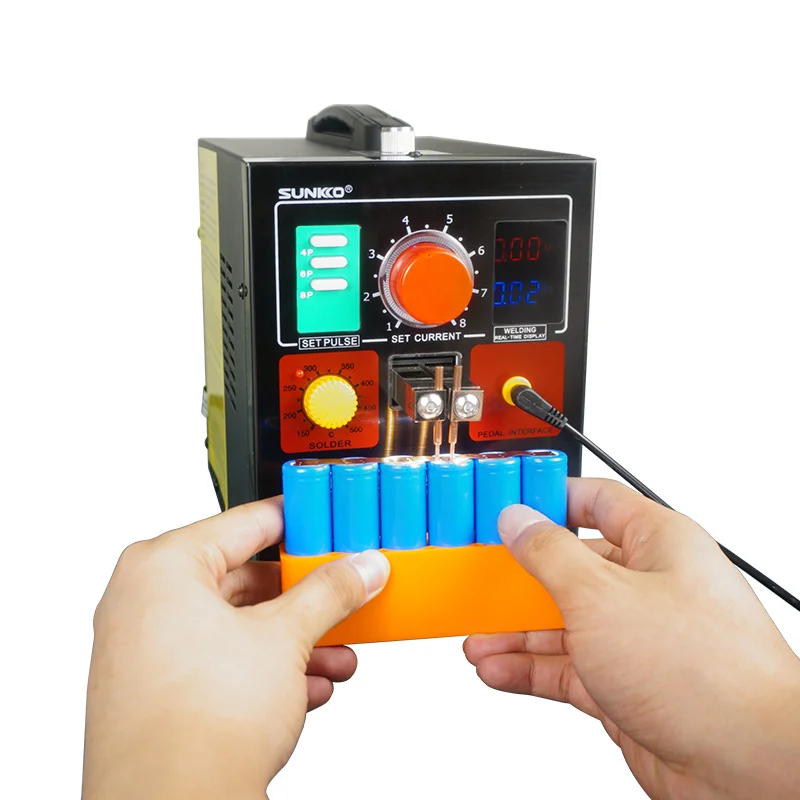 

709 Plus Dual Pulse Spot Welding Machine 4.3KW, 1-80ms Adjustable, for Nickel/Steel/Titanium, 50W Soldering Pen