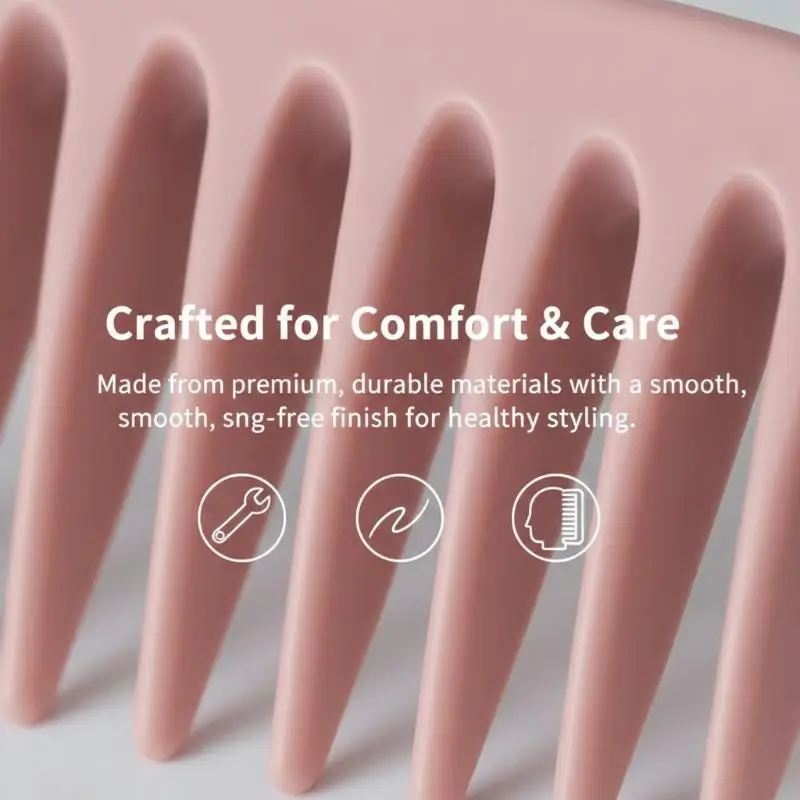 Wide-Tooth Hair Styling Comb Hair Seam Comb Bangs Combs Styling Hair Root Top Fluffy Hairdressing Tool For Women And Men