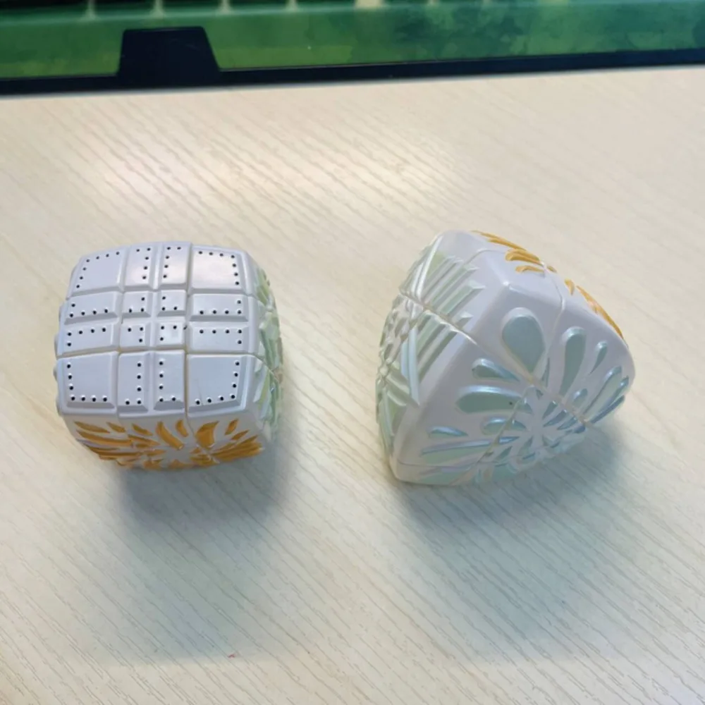 Meffert's Cube Jade 3x3 キューブ ピラミッド キューボ (2個) 3x3x3 キューボ マジコ パズル 子供のおもちゃ