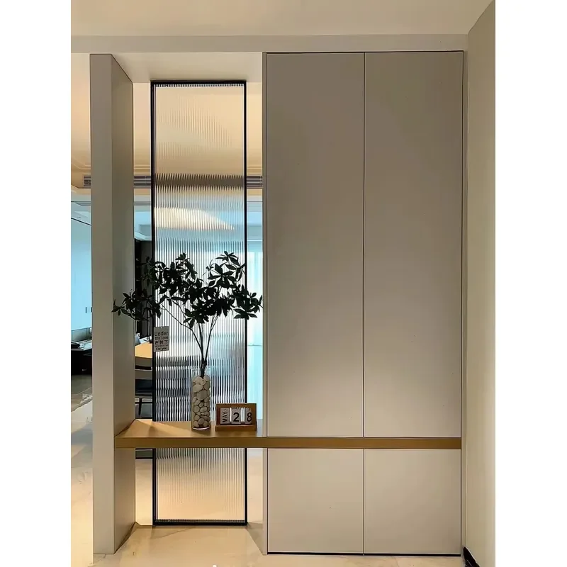 Custom Traditional Room Partition Half Wall Screen Modular Panel Wood Laminate Furniture for Whole House Interior Decor