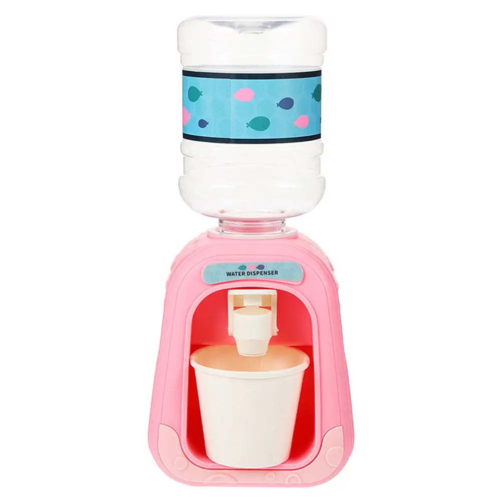 Simulated Water Dispenser for Mini House Cute Cartoon Style Reusable Plastic Easy Clean Desktop Ornament for Dollhouse Kitchen - view 6